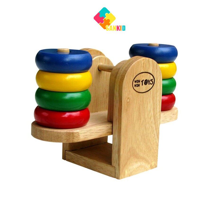 [Hoàn Tiền 10%]Cân bập bênh - Đồ chơi gỗ Winwintoys