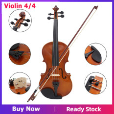 Bộ Đàn Violin V-10, Gỗ Nguyên Khối Acoustic Tự Nhiên Đàn Vĩ Cầm Gỗ Đàn Gỗ Phong Vân Sam Với Vỏ Vải Bộ Nhựa Thông 81.0*26.0*12.0Cm