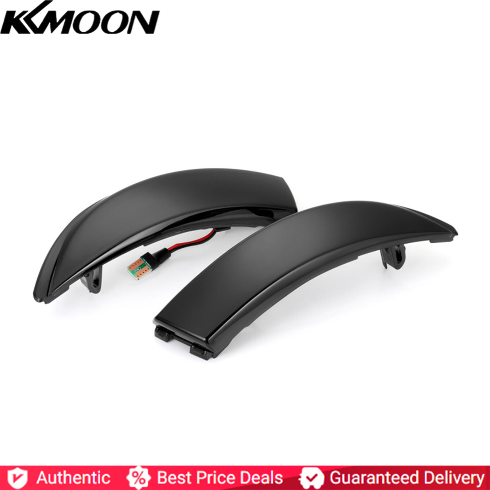 2pcs Dynamic Turn Signal Light LED Side Wing Rearview Mirror Indicator Blinker Light Replacement For Ford Fiesta Mk7 B-Max 2008-2017