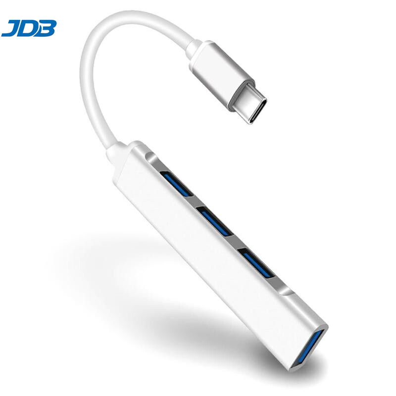 JDB Mini Hub 3.0 Hub Aluminum Alloy One Drag Four Usb Docking High Port ...