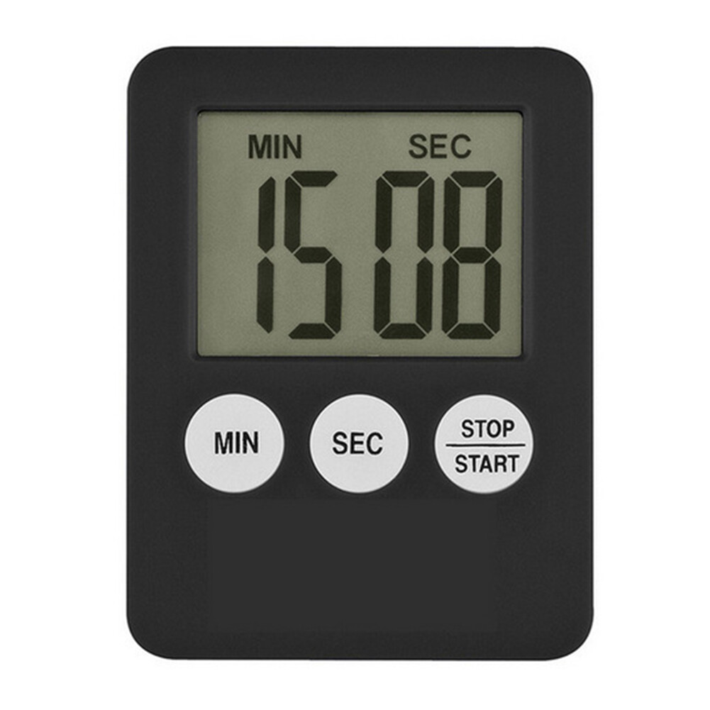 Super Thin LCD Digital Screen Kitchen Timer Cooking Countdown Alarm Clock