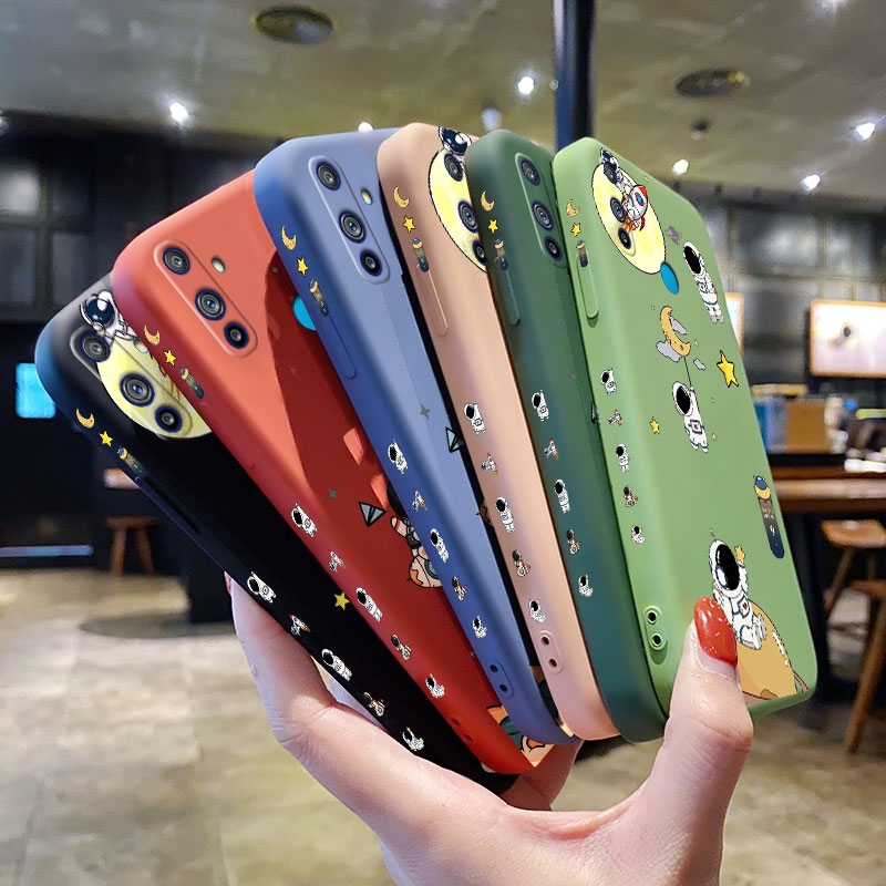 Jjlingji เคสสำหรับ Realme C3 Realme C3iเคสโทรศัพท์ลายการ์ตูนนักบิน 