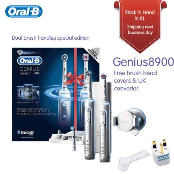oral b genius 8000 dual handle