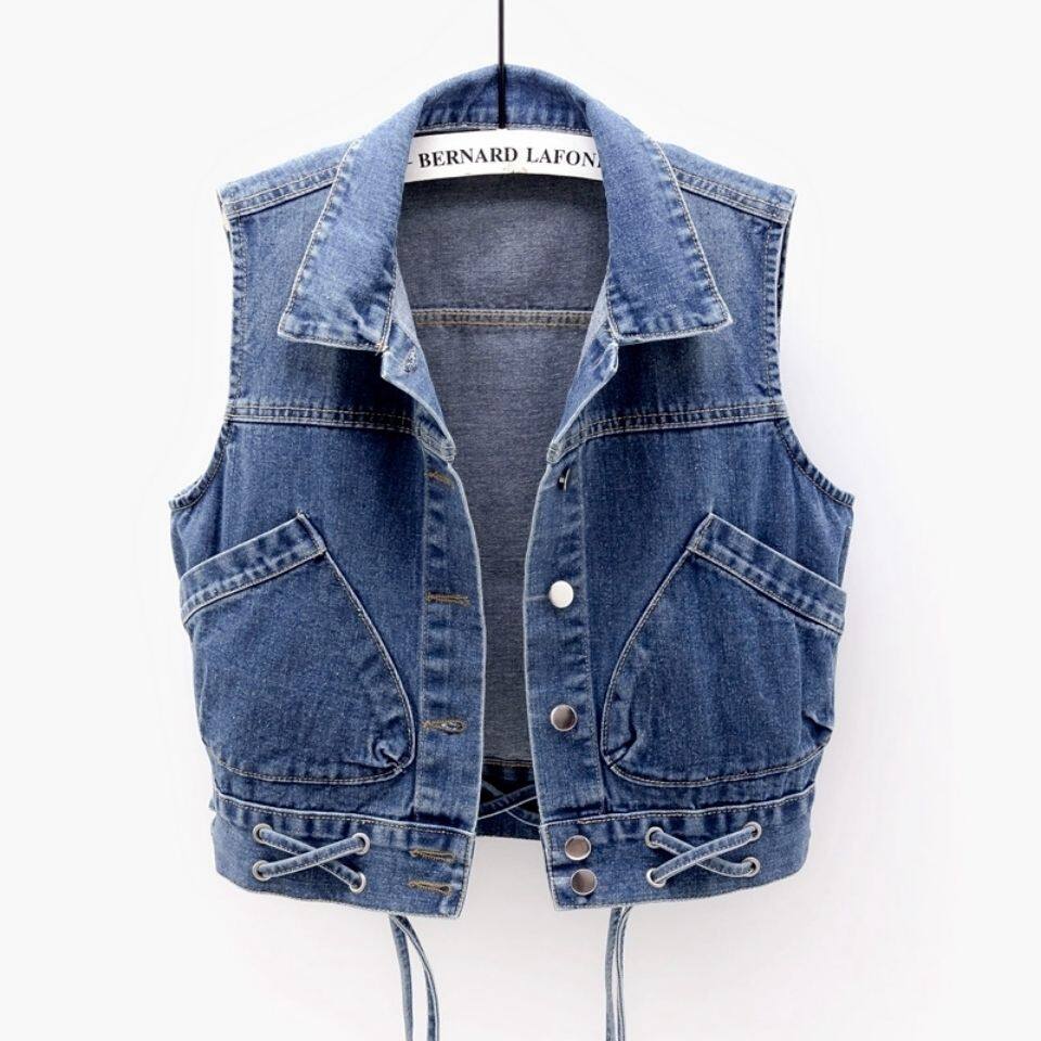 denim vest ladies