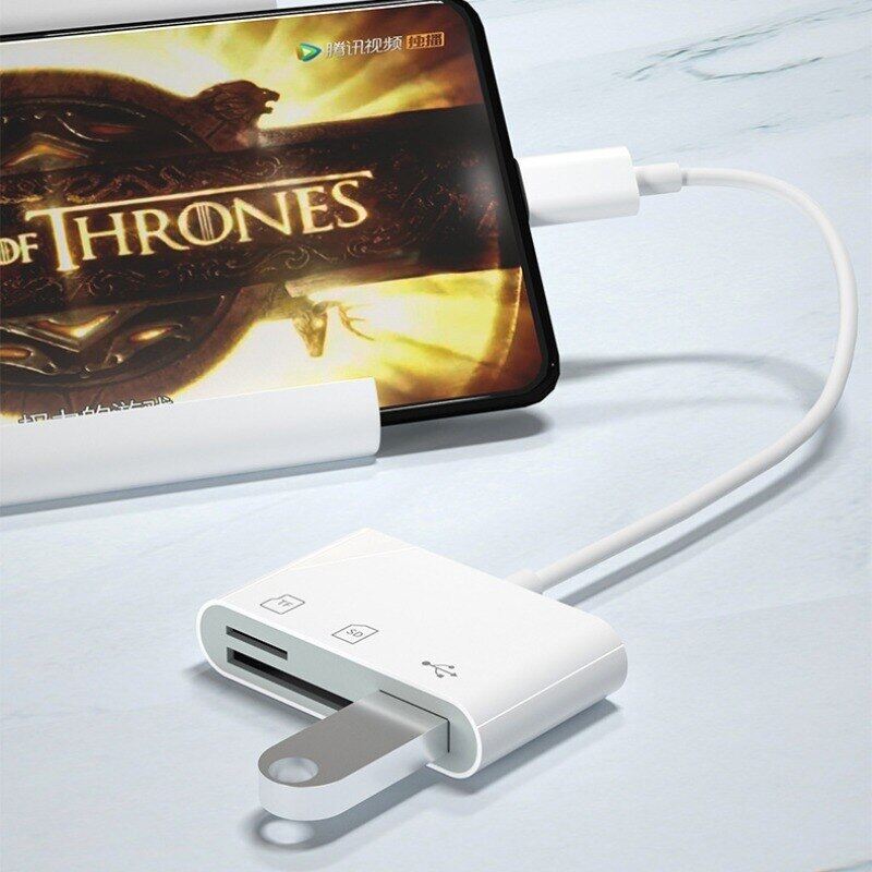 Type-C Adapter TF CF SD Memory Card Reader OTG Writer Compact Flash USB-C for IPad Pro Huawei for Macbook USB Type C Cardreader