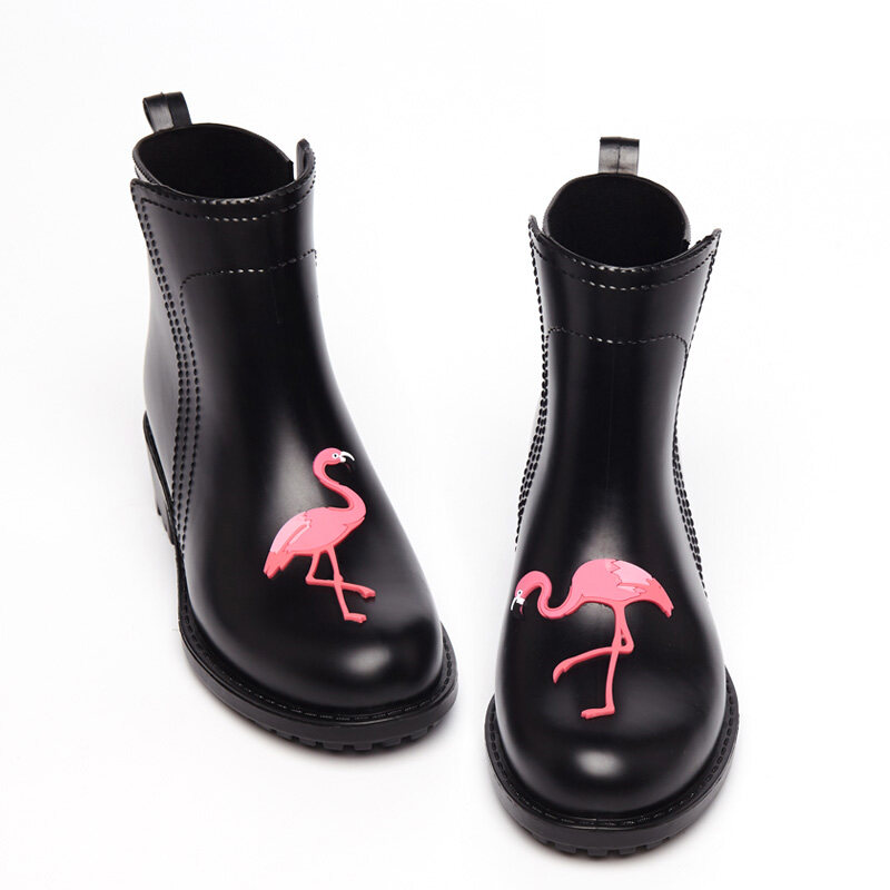 girls short rain boots