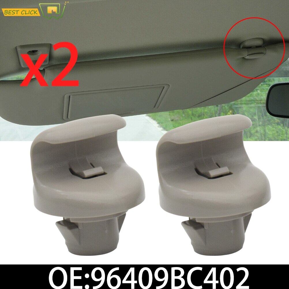 2pc Sun Visor Support Clip Sunvisor Hook Bracket For Nissan Qashqai j10