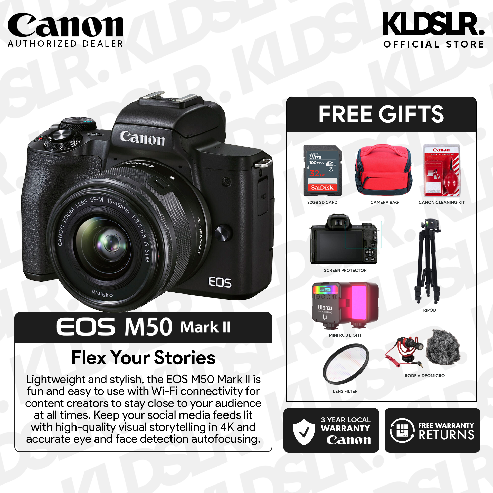 canon m50 murah