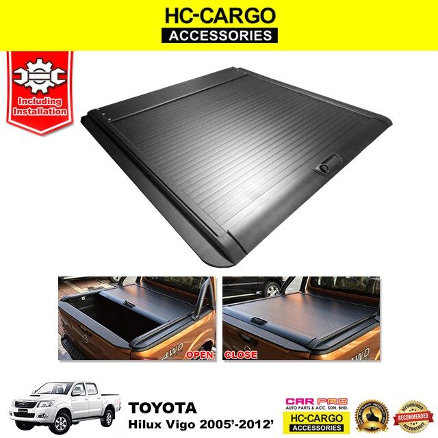 Toyota Hilux Vigo 2005 - 2012 EC-CARGO Roller Lid Roller Shutter 4X4 ...