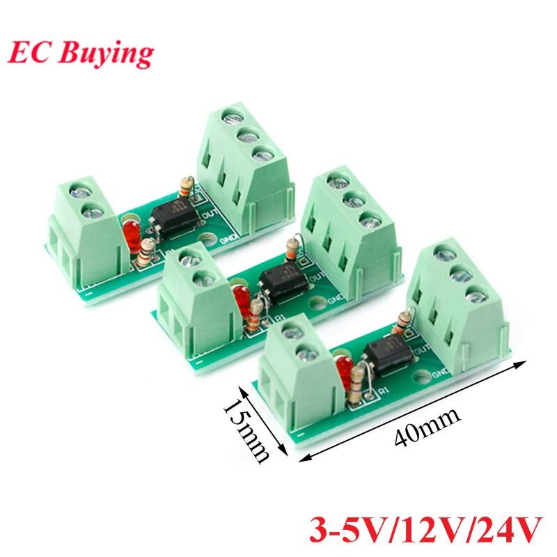 1 Channel Way Optocoupler Isolation Module PC817 EL817 3V-5V 12V 24V ...