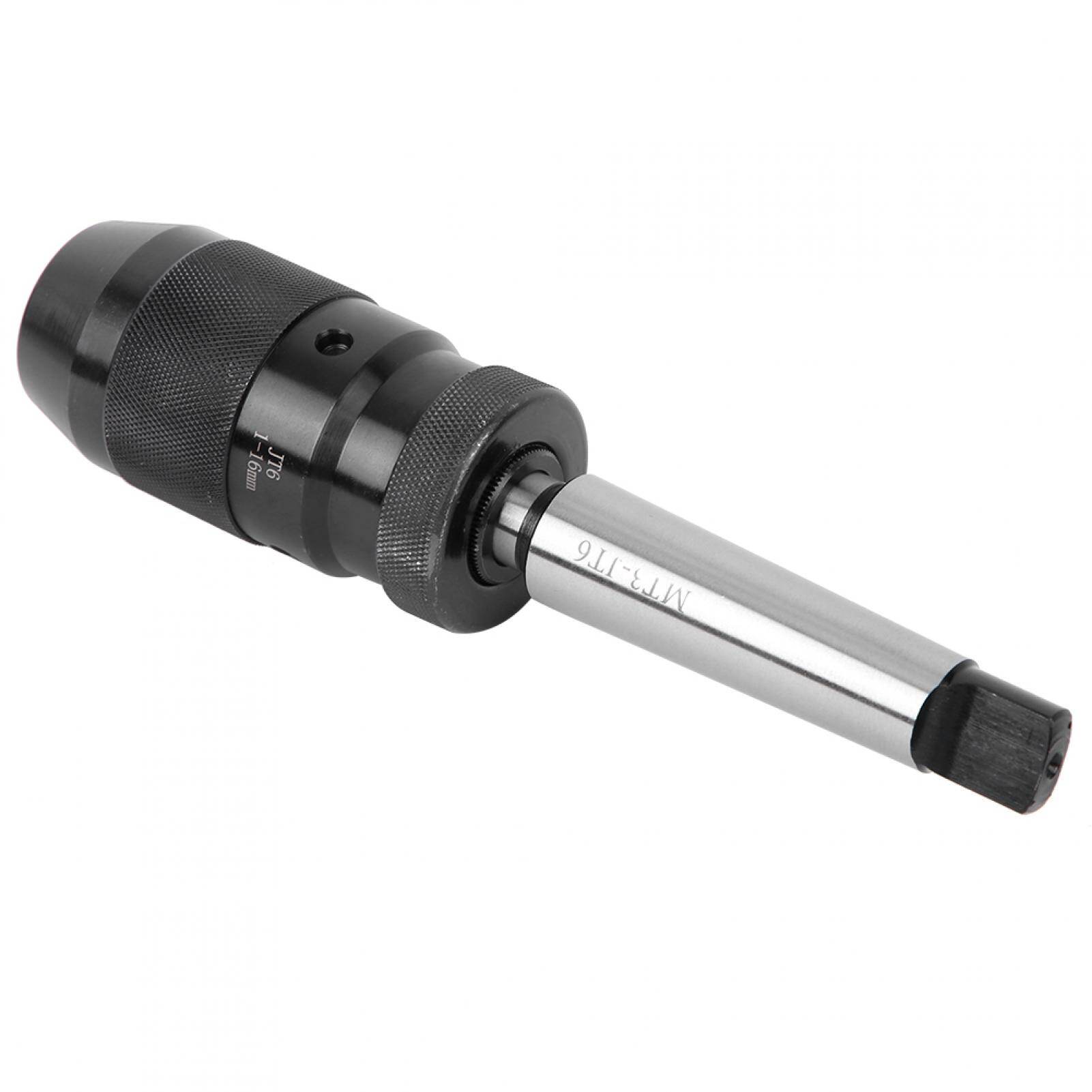MT3 JT6 1-16MM Self Tighten Drill Chuck Automatic Locking Keyless Drill Chuck