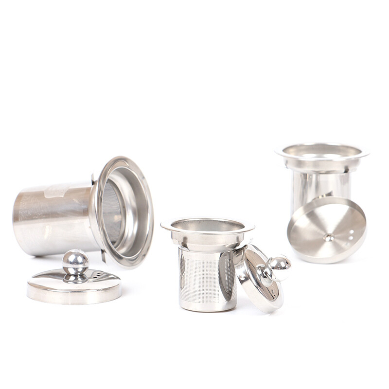 Reusable Stainless Steel Tea Strainer Mesh Infuser Basket Loose Tea Leaf Infuser