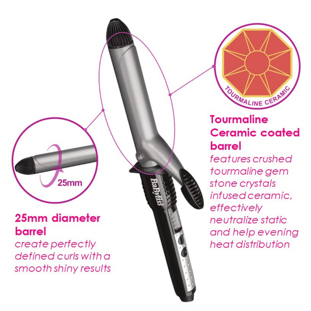 Curl Definer Babyliss Conair 25mm BaByliss Berry Crush Tong