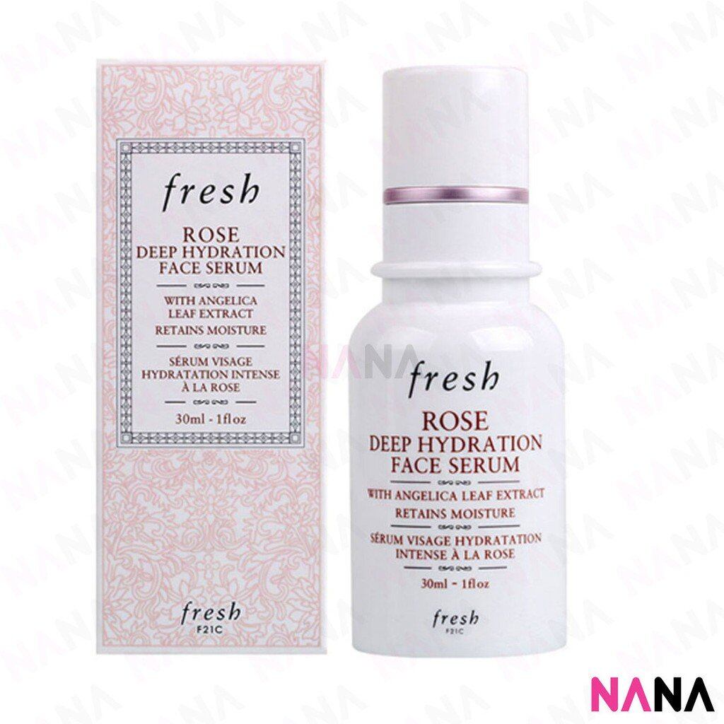 fresh rose deep hydration face serum