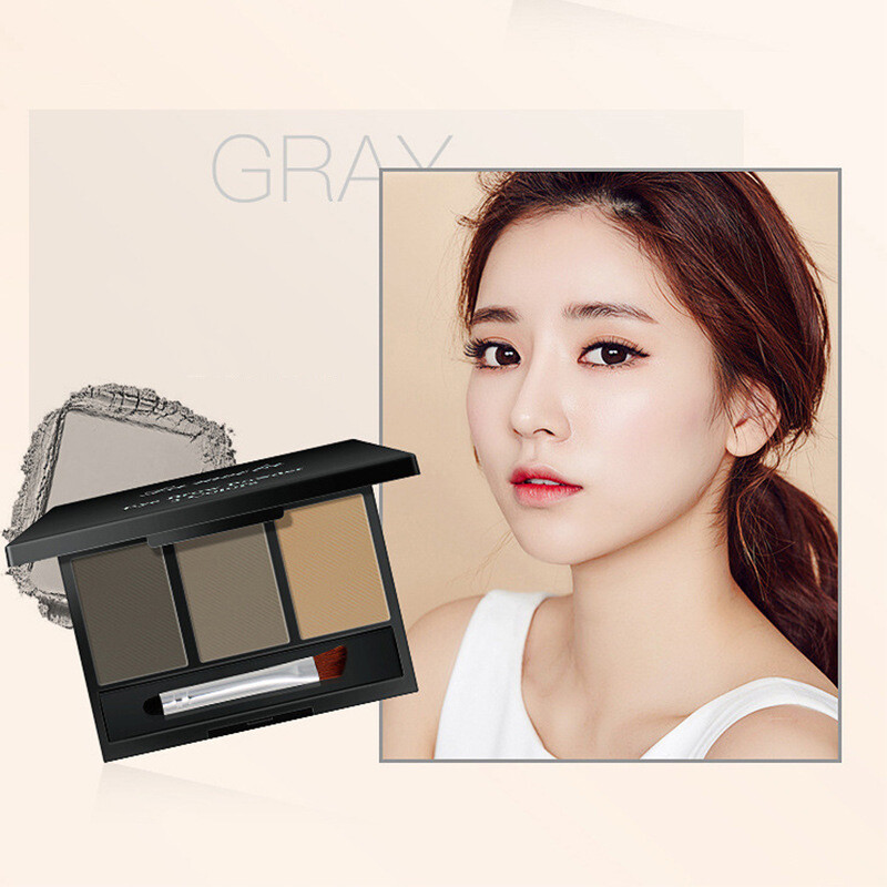 BEAUTYBIGBANG 3 Colors Eyebrow Powder Wholesale 3 Colors Optional Long-lasting Easy-to-Color Eyebrow Pencil Eyebrow Cream Makeup