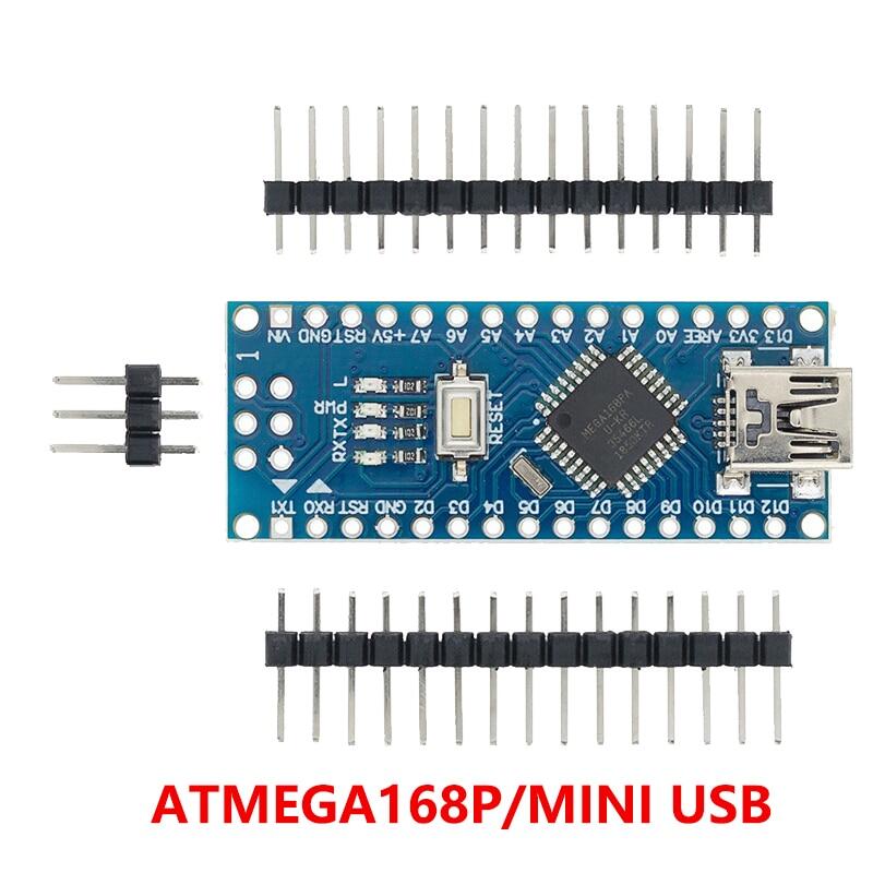 Mini / Type-C / Micro USB Nano 3.0 Với Bộ Nạp Khởi Động Bộ Điều Khiển Nano Tương Thích Cho Arduino CH340 Trình Điều Khiển USB 16Mhz ATMEGA328P
