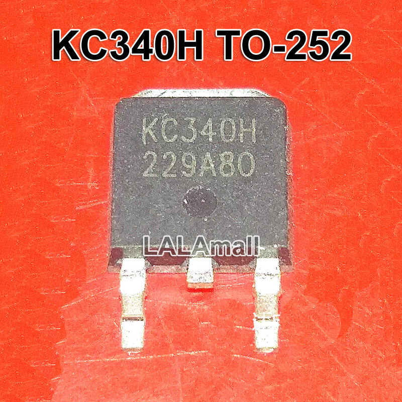5pcs kc340h to-252 n-channel mosfet transistor