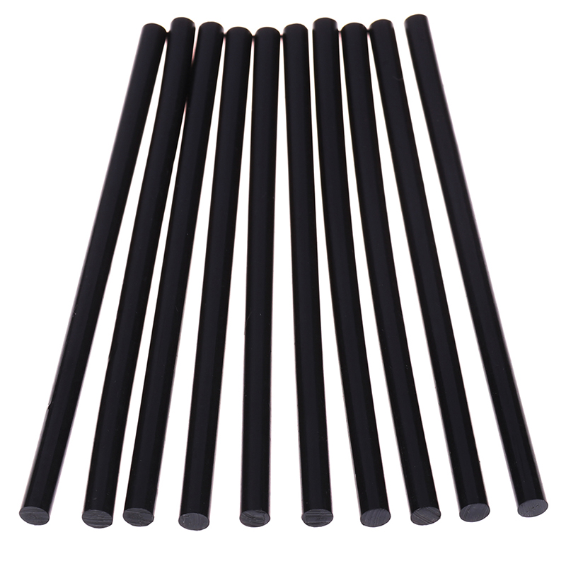 GEARTRONICS 10-Pack Hot Melt Glue Sticks For Paintless Dent Repair – 11mm Diameter, Yellow/Black
