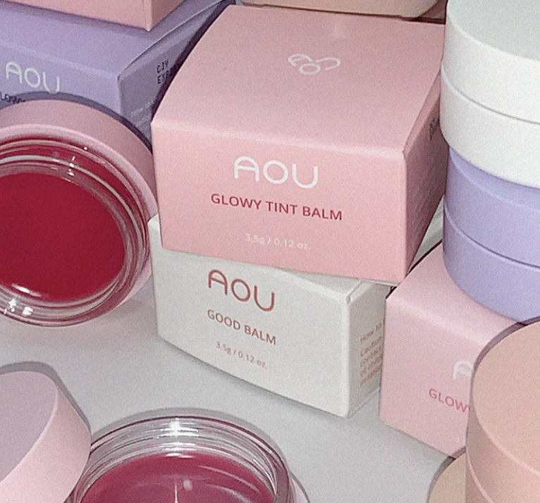AOU Glowy Tint Balm (Apple Balm/Persimmon Balm/Mulberry) 3.5g Lip Balm