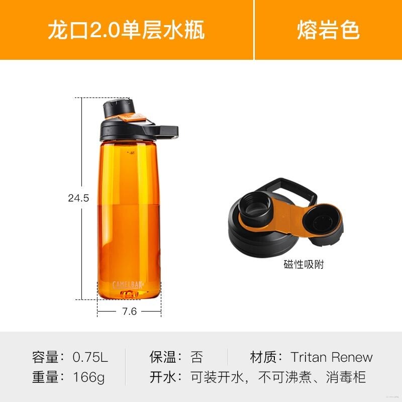 ❁ CAMELBAK American hump outdoor sports water cup men and women fitness large-capacity portable cup tritan kettle