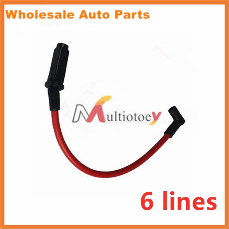 6 Lines SERLS67 JDMSPEED Performance Red 10.5Mm Ignition Spark Plug