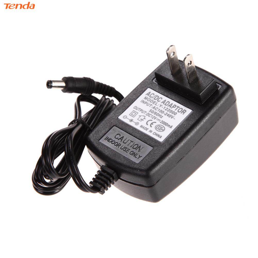 Ac 100-240v converter adapter dc 5.5 x 2.5mm 12v 2a 2000ma charger us plug