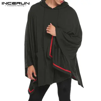 western poncho hoodie