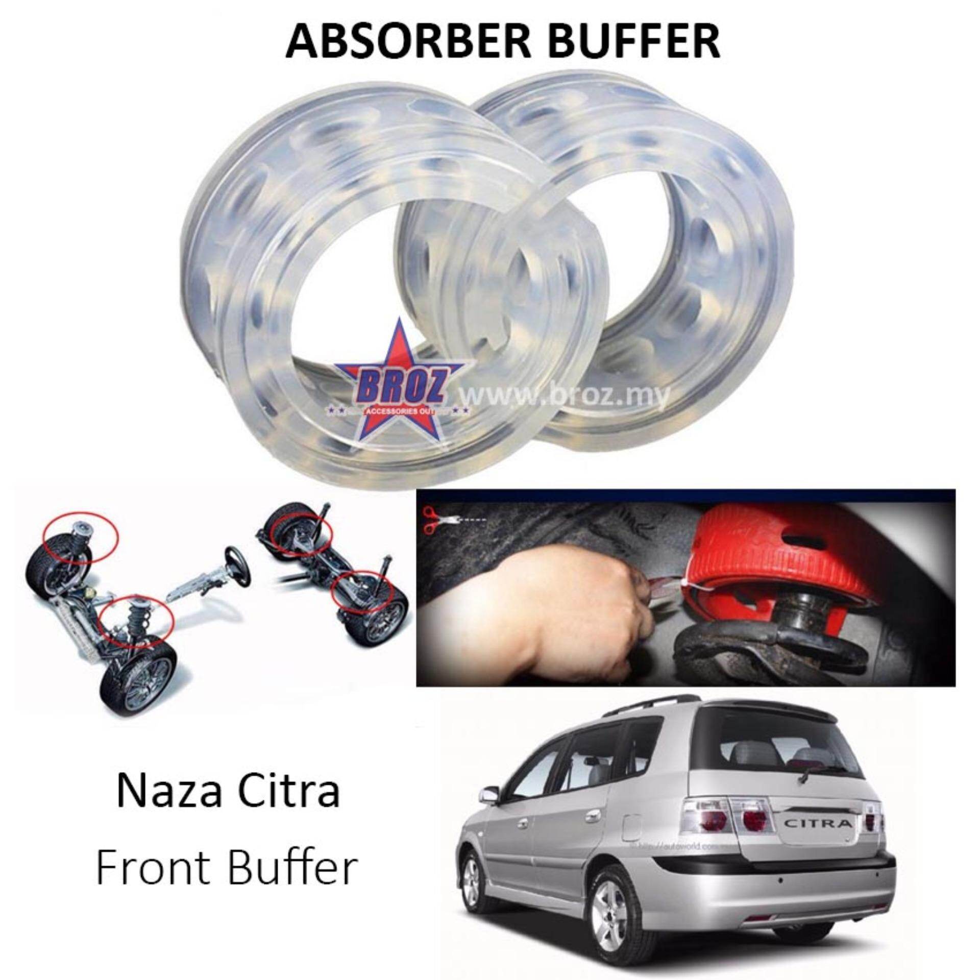 Broz Naza Citra Oem Front B Type Car Shock Absorber Buffer Spring Bumper Power Cushion Buffer Transparent Lazada