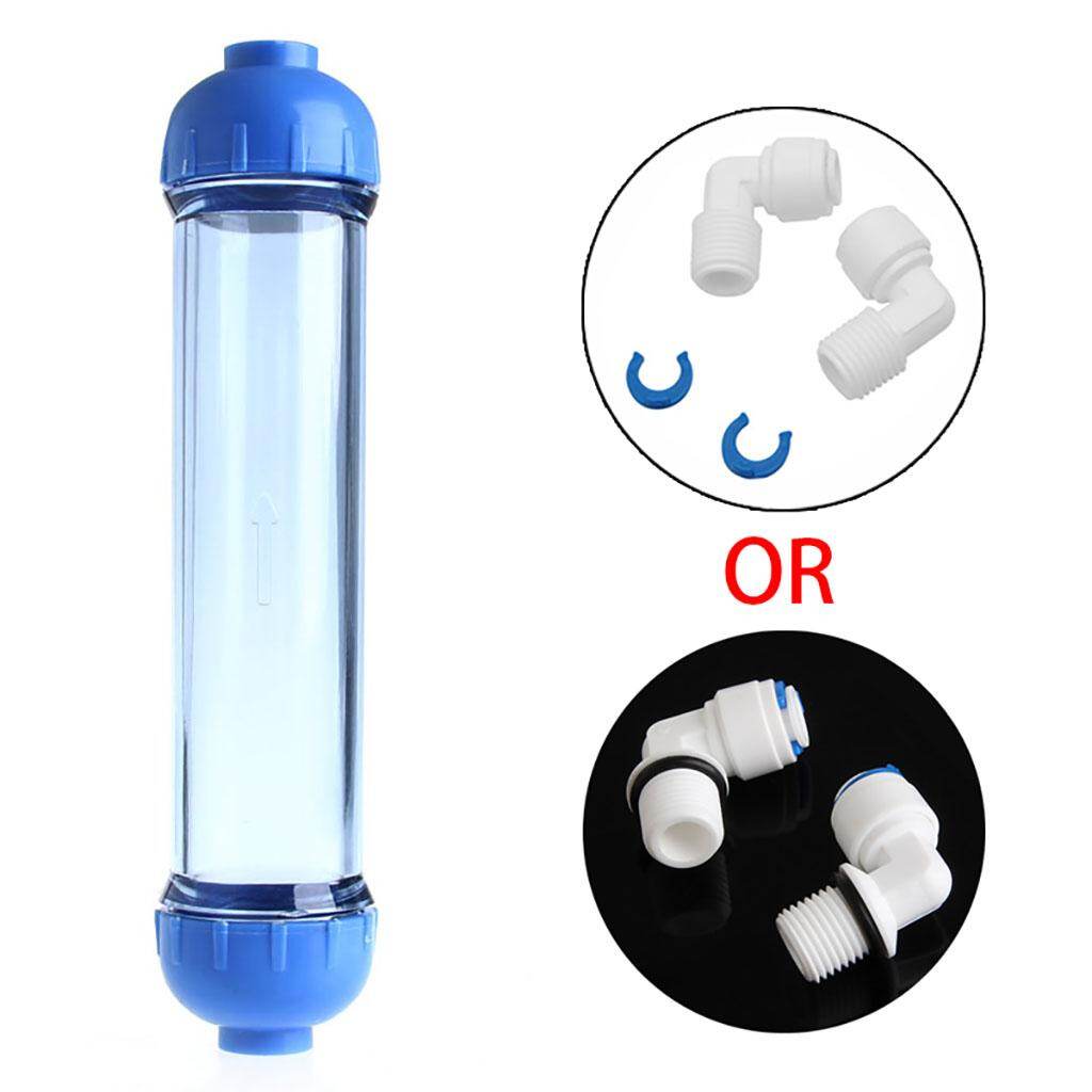 Water Filter Housing DIY Fill T33 Shell Filter Tube Transparent Reverse Osmosis