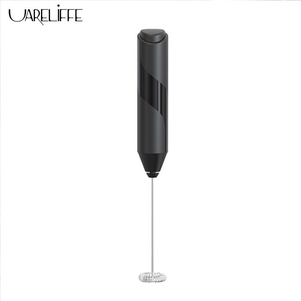 Uareliffe Handheld Electric Milk Frother Mini Milk Shaker Coffee Whisk Mixer Foamer Mute Egg Beater Beverage Frother Stirrer Household Coffee Blender Food Blender Multi-function Maker For Making Latte Cappuccino Hot Chocolate Cooking Tool Kitchen Supplies