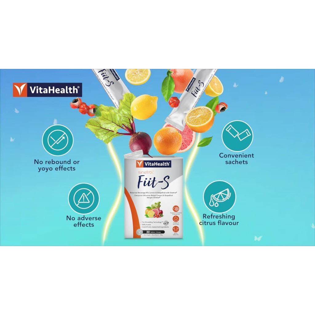 Vitahealth Fiit S 30 Extra 4 Sachets Weight Management Expiry Sep 2022 Star Product Lazada