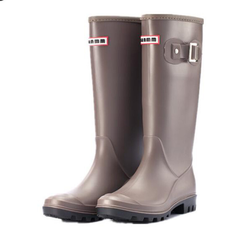 thigh high rubber rain boots