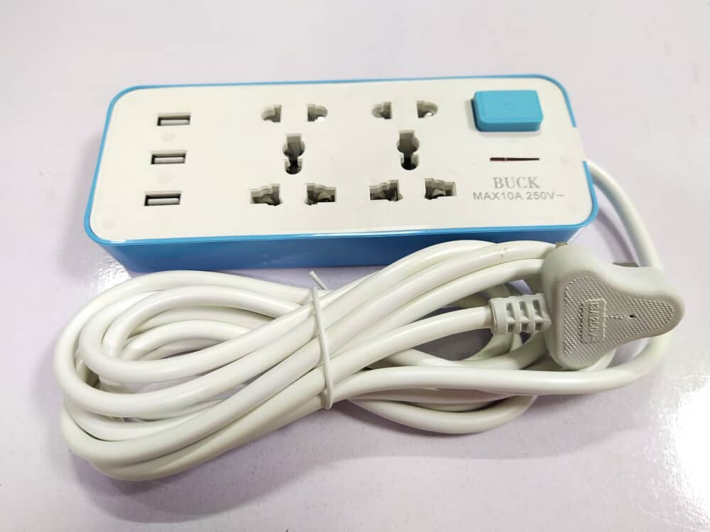 【ALL IN 1 】POWER Trailing Socket USB PORT UNIVERSAL ChargeR Plug ...