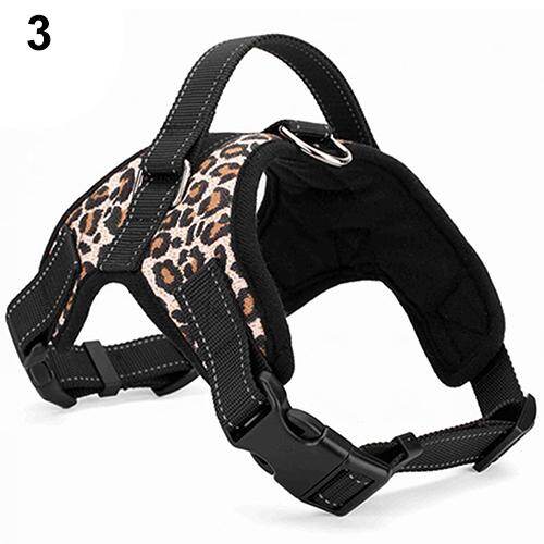 zhikeng® Large Dog Harness Soft Adjustable Training Harness Pet Walk Out Hand Strap Vest
