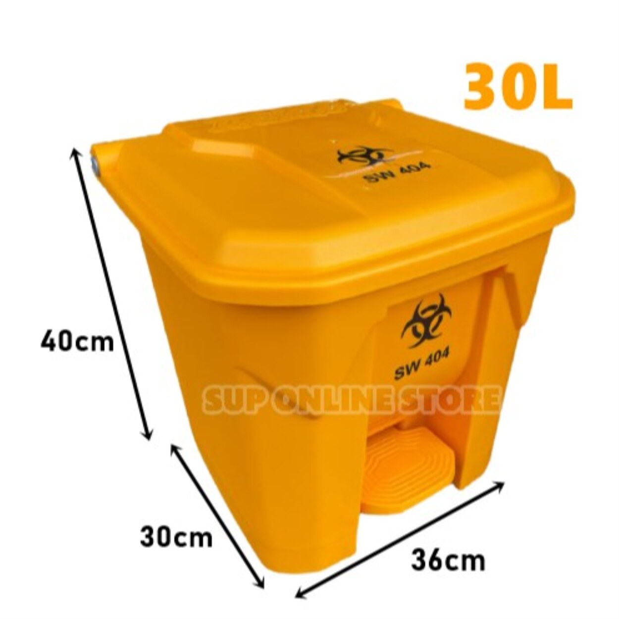 【Big Promotion】 30L 45L Heavy Duty Step On Bin / Dustbin / Clinical