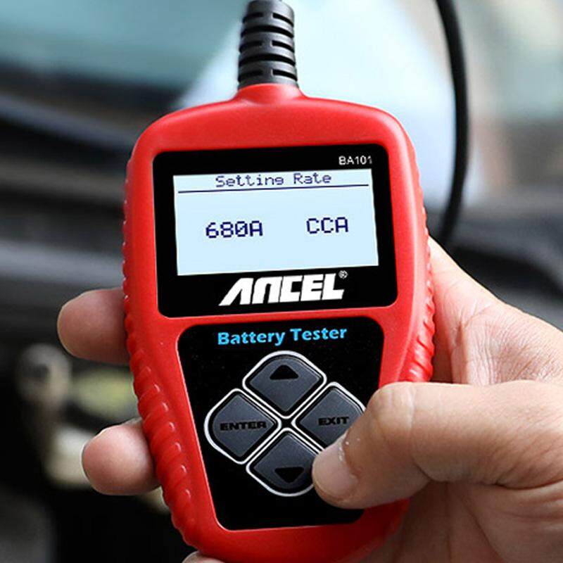 รีวิว Ancel BA101 รถเครื่องทดสอบแบตเตอรี่ดิจิตอล 12V Cranking ระบบชาร์จ