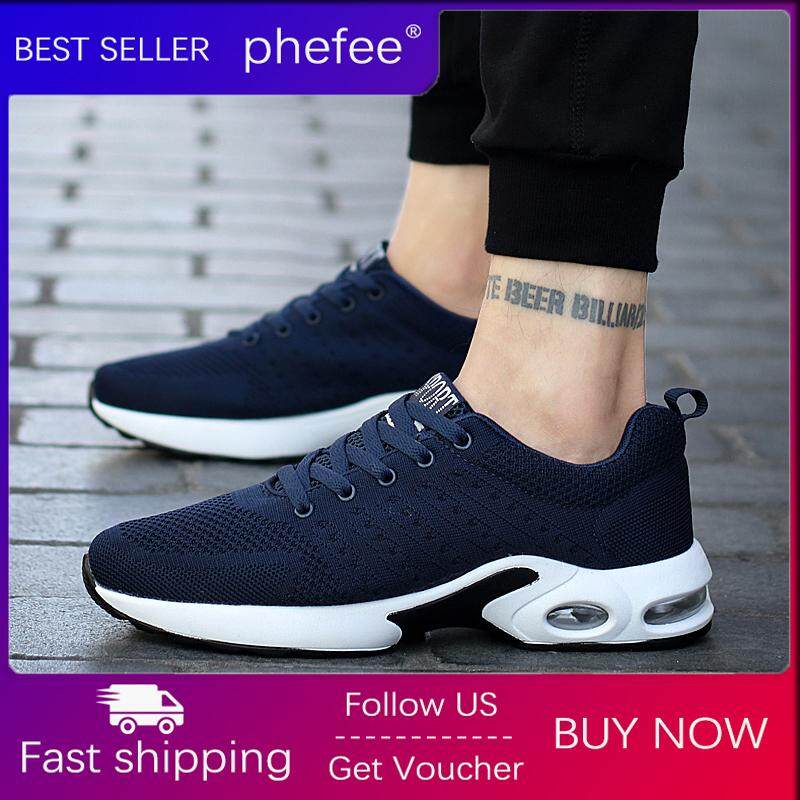 Phefee Pria Kasual Olahraga Outdoor Sepatu 2019 Baru Korea Tren Udara Bantal Bernapas Sneaker Gaya Klasik Sepatu Lari