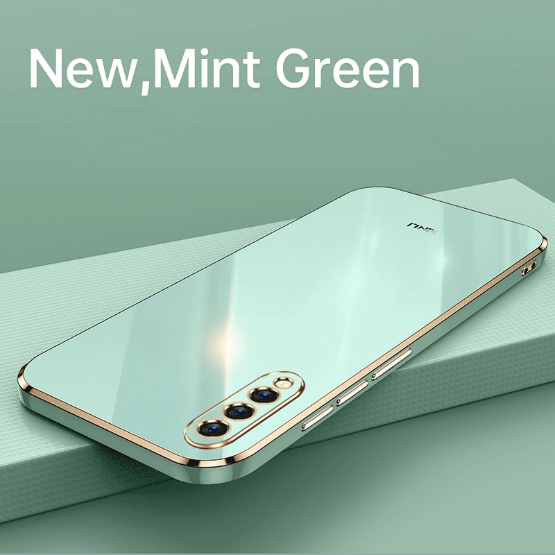 Samsung Galaxy A50 A50S A30S Case Shockproof Soft Silicone Electroplating Back Cover Case Samsung A30S A50S Phone Casing