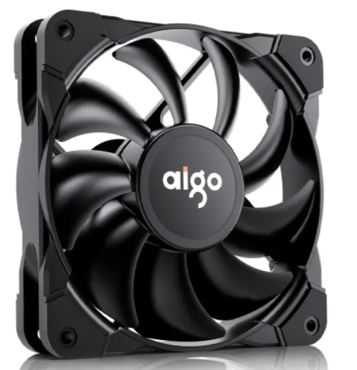 Aigo Case Fan Pwm 4 Pin 120mm Silent Fan Pc Cooling 12vdc Adjust Fan Speed Frost Series Lazada Singapore