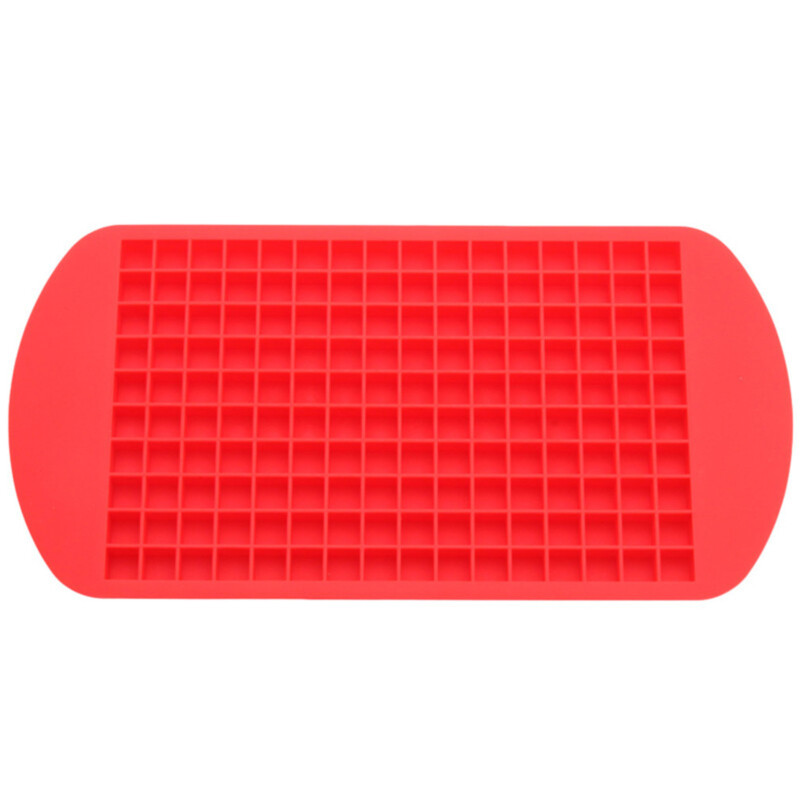Summer 160 Grid Small Square Silicone Ice Grid Crushed Ice Ice Grid Ice Maker Ice Mold Ice Cube Mold