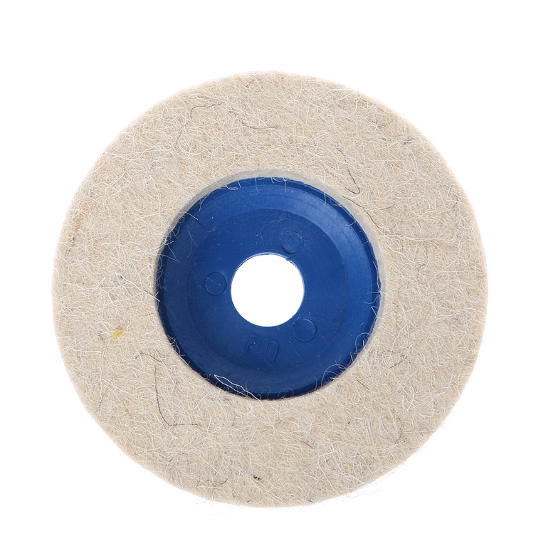 5 Cái 4 ''Vòng Đánh Bóng Bánh Xe Nỉ Len Đánh Bóng Pad Buffer Disc Công Cụ