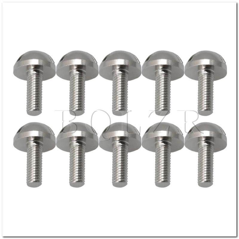 3mm Style Thread Piston Screw for Horn Euphonium Screw Replace Set of 10 Silver Malaysia