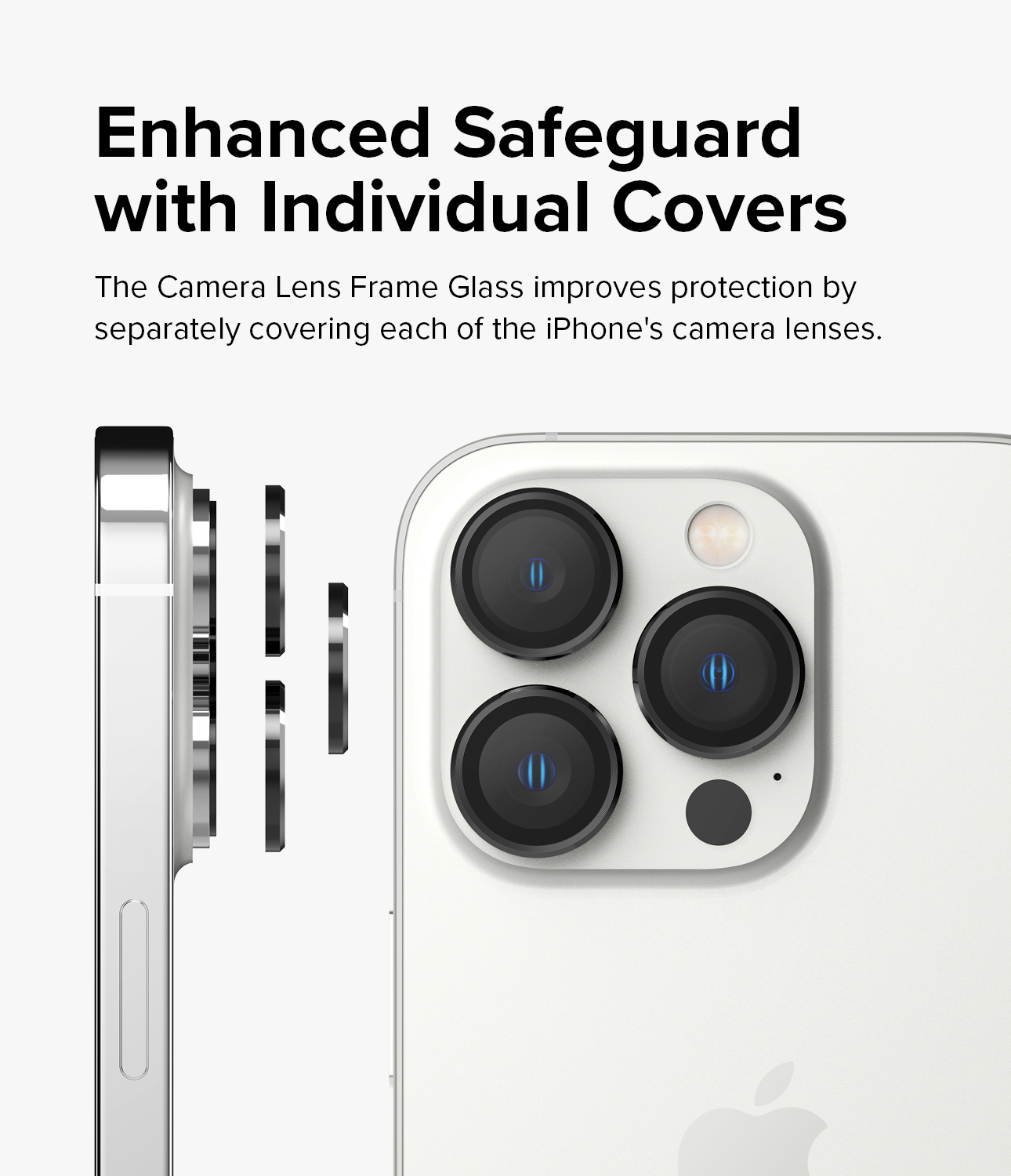 Ringke Kính Khung Ống Kính Máy Ảnh Được Thiết Kế Cho iPhone 14 Pro / 14 Pro Max Bảo Vệ Ống Kính Máy Ảnh