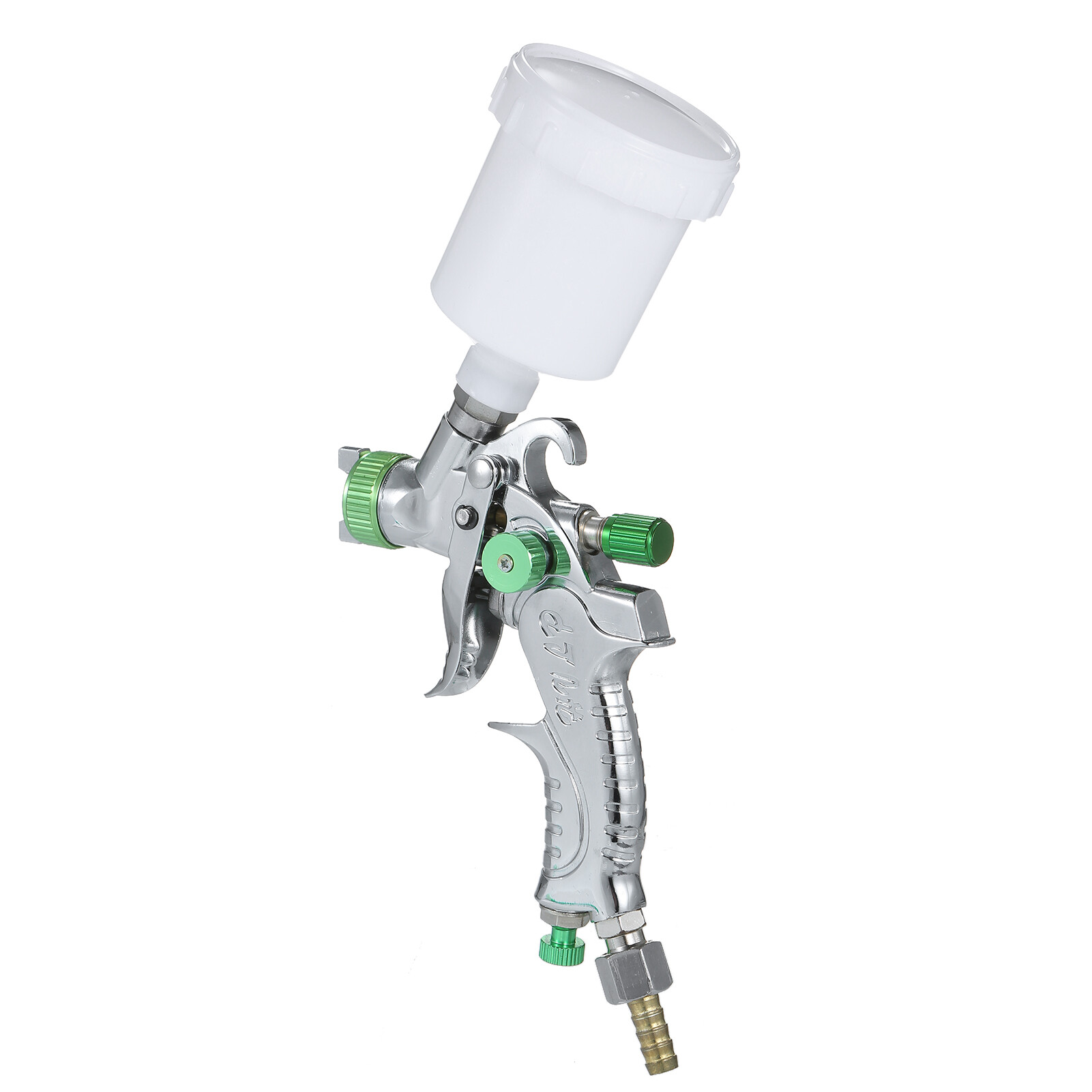 NANWEI Gravity Feed Air Spray Gu-n Mini Sprayer Paint Gu-n with 100ML Cup 1.0mm Nozzle for Painting Car Furniture Wall