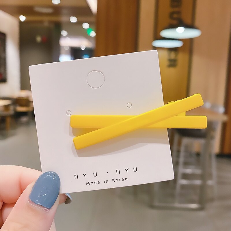 Korean Style Cute Candy Color Hair Clip