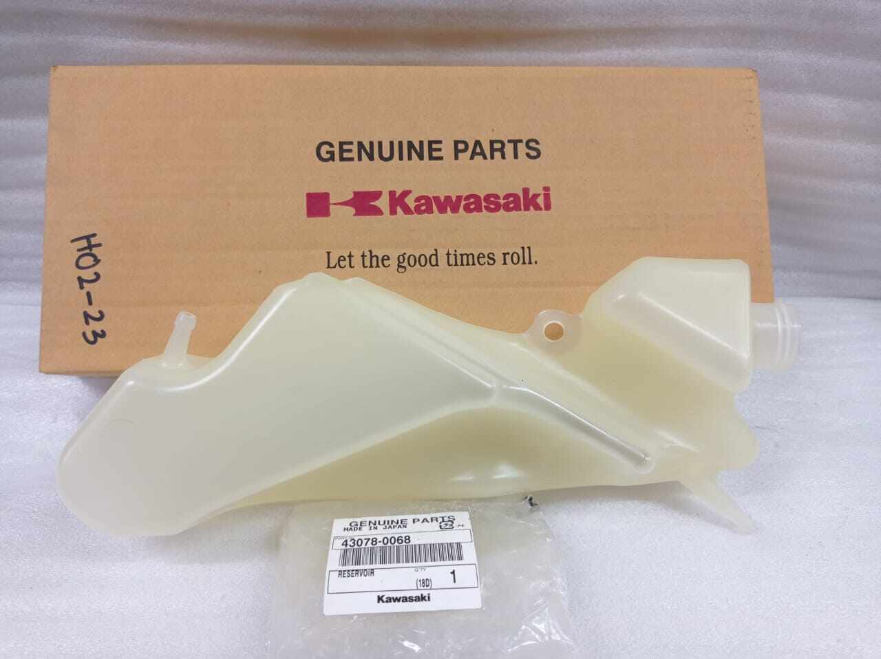 ZX10 NINJA ZX-10R ZX10R ZX1000 TANK RESERVOIR WHITE COOLANT