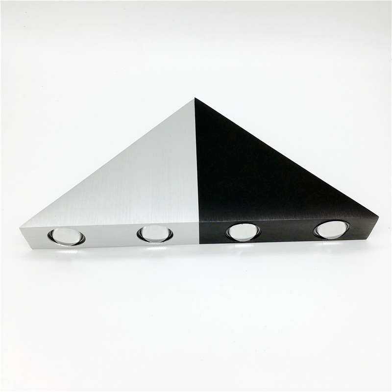 Wall Lamp 3W Led Triangle Colorful Lantern Corridor Light Sconces Wall Lighting Decoration Geometry Wall Light Led Wall Light for Livingroom Room Indoor Outdoor