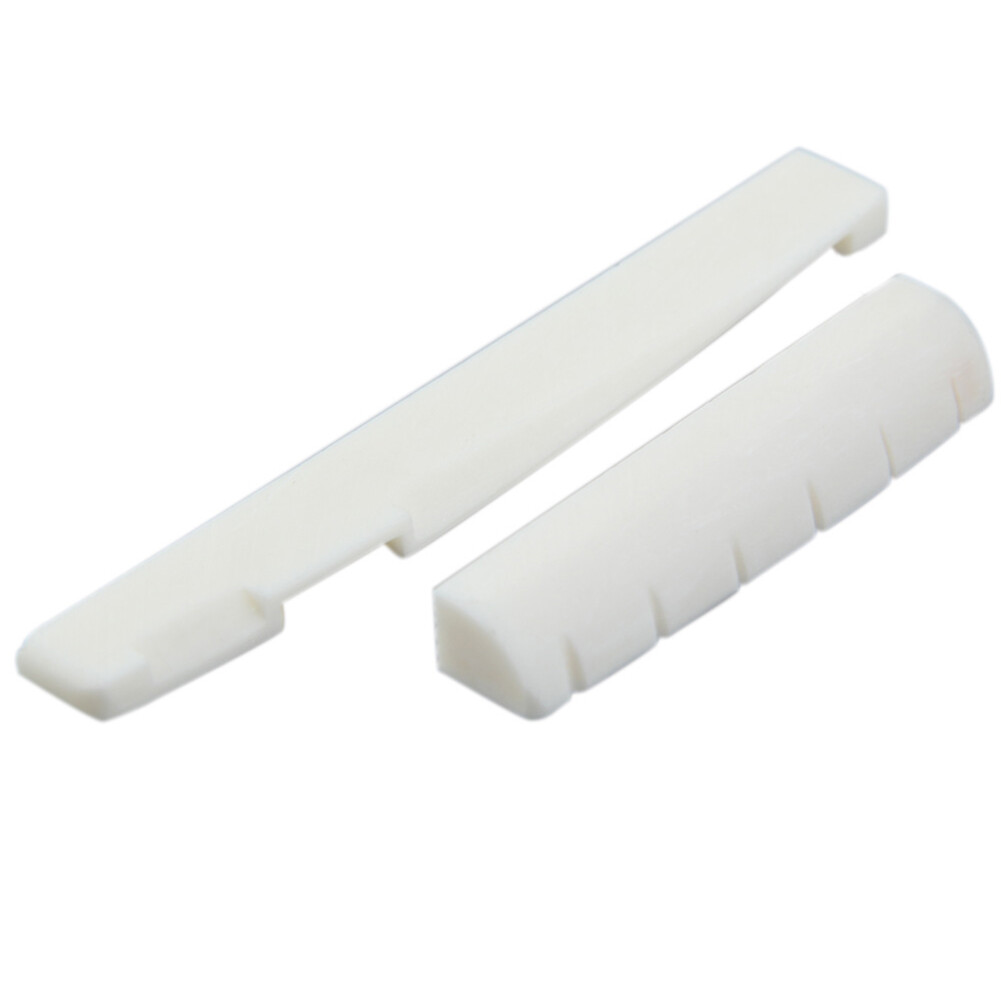 4 Chiếc Guitar Xương Trâu Cầu Nut Saddle Cho Đàn Guitar 6 Dây Nhạc Cụ Dây Các Bộ Phận