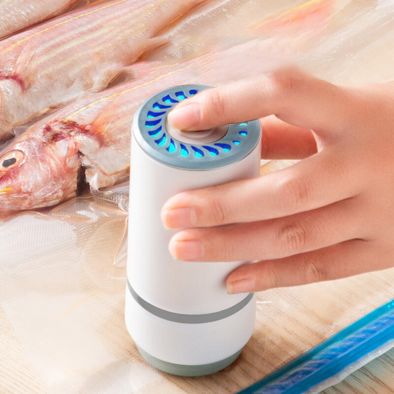 MiaXia Joy Máy Đóng Gói Chân Không Hoàn Toàn Tự Động Máy Bảo Quản Mini Gia Dụng Máy Bơm Khí Cầm Tay Nhỏ Túi Nén Chân Không
