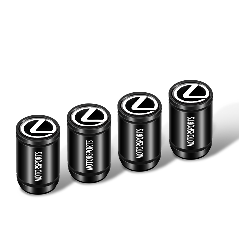 4pcs wheel tire valve cap/tyre valve caps/ bike electric car motorcycle truck tire valve high quality men women auto gift car accessories for lexus rx300 lx570 ct200h nx250 rx350 lx470 is nx es rx 570